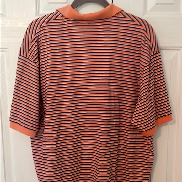 Polo by Ralph Lauren Orange and Black Polo Shirt Size Large - Picture 4 of 7